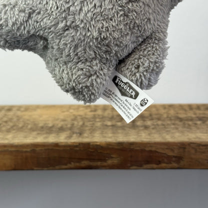 Fuggler Old Tooth - Grey Snuggler Fuggler Moustache Soft Toy Retired