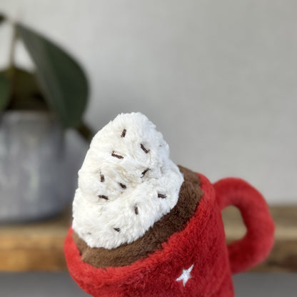 Jellycat Amuseable Hot Chocolate - Jellycat Food Drink Soft Toy Hot Chocolate 8"