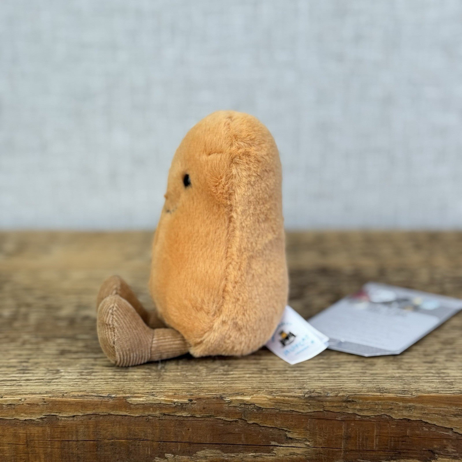 Jellycat Amuseable Bean - Miniature Food Bean Soft Toy With Legs NWOT 6”