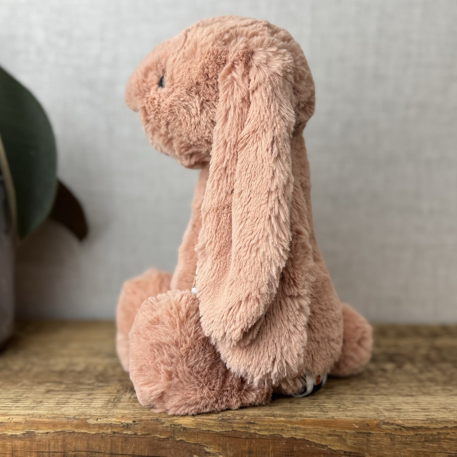 Jellycat Medium Bashful Apricot Bunny - Peach Pale Pink Bashful Jellycat 12”