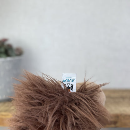 Jellycat Medium Spike Hedeghog - Light Brown/ Chocolate Brown Beanie Hedgehog
