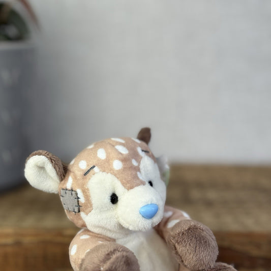 Blue Nose Friends - Sway The Fawn #44 - Mini Deer Plush Beanie Pal 5" New Tags