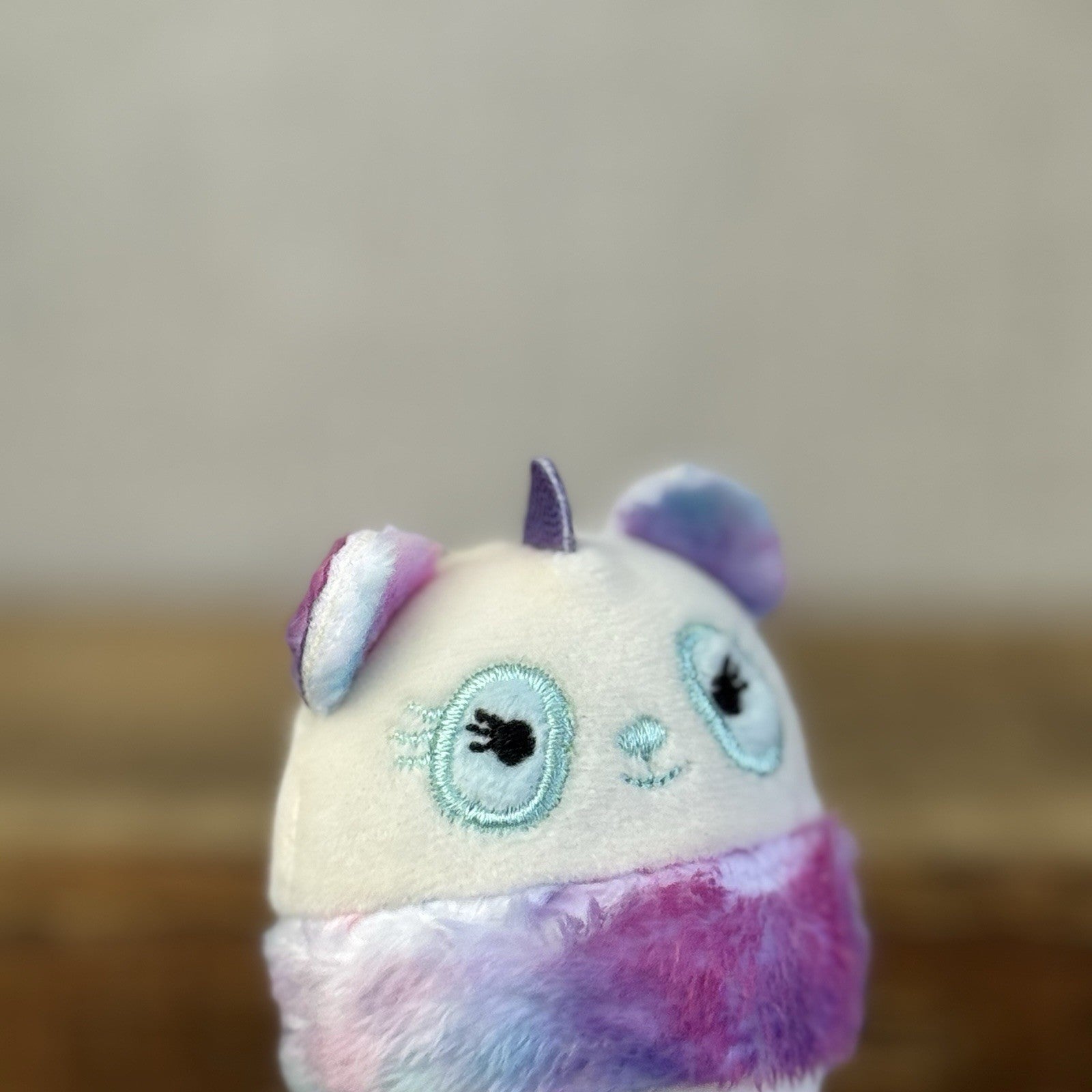 Squishmallow Squishville - Peadra Pandacorn White Purple Mix(Multi Buy Discount)