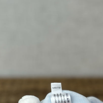 Jellycat My First Bunny Blue - Baby Soft Baby Rabbit Toy Velour Beanie Beige 8”