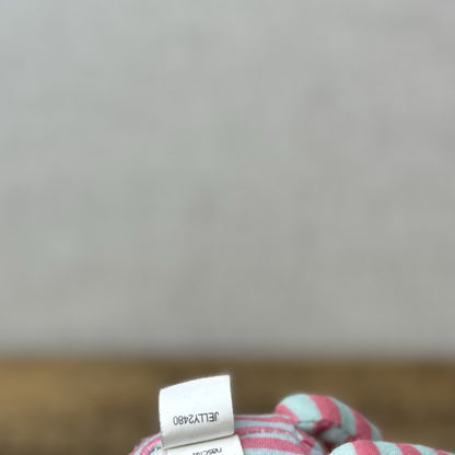 Jellycat Jazy Jiver Cream Bunny - Small Bunny Striped Ballerina Small Retired 8"