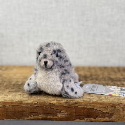 Jellycat Nauticool Spotty Seal - Tiny Fluffy Grey Seal Soft Beanie Pocket Pal #2