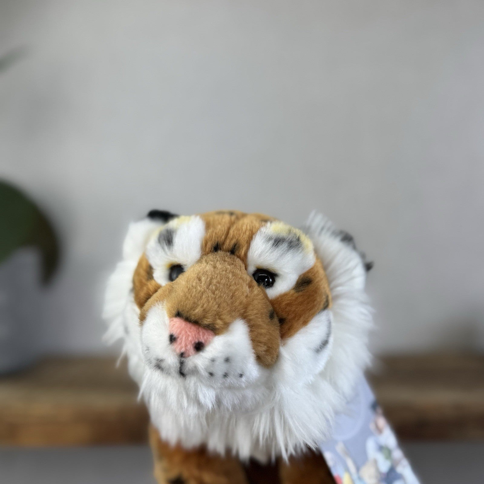Keel Toys Tiger Plush - Small Tiger Soft Toy Realistic Wild Cat 8"