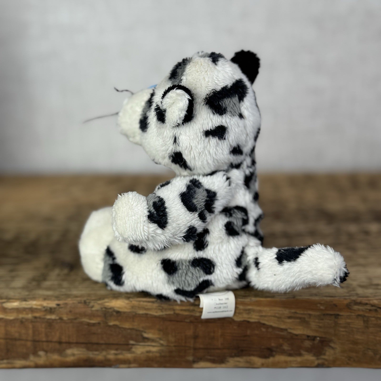 Blue Nose Friends Buster #10 - Grey/White Blue Nose Snow Leopard Soft Toy 5"