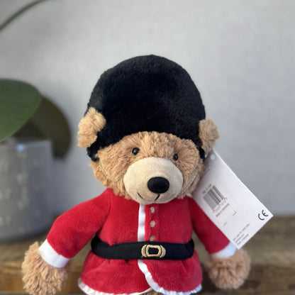 John Lewis Queens Guard Teddy Bear - Small Teddy  (Jellycat Collaboration)