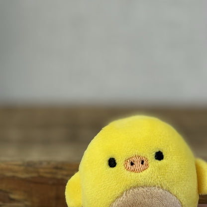 Squishmallow Squishville - Gerard The Chicken - Yellow Chicken Squish 2"