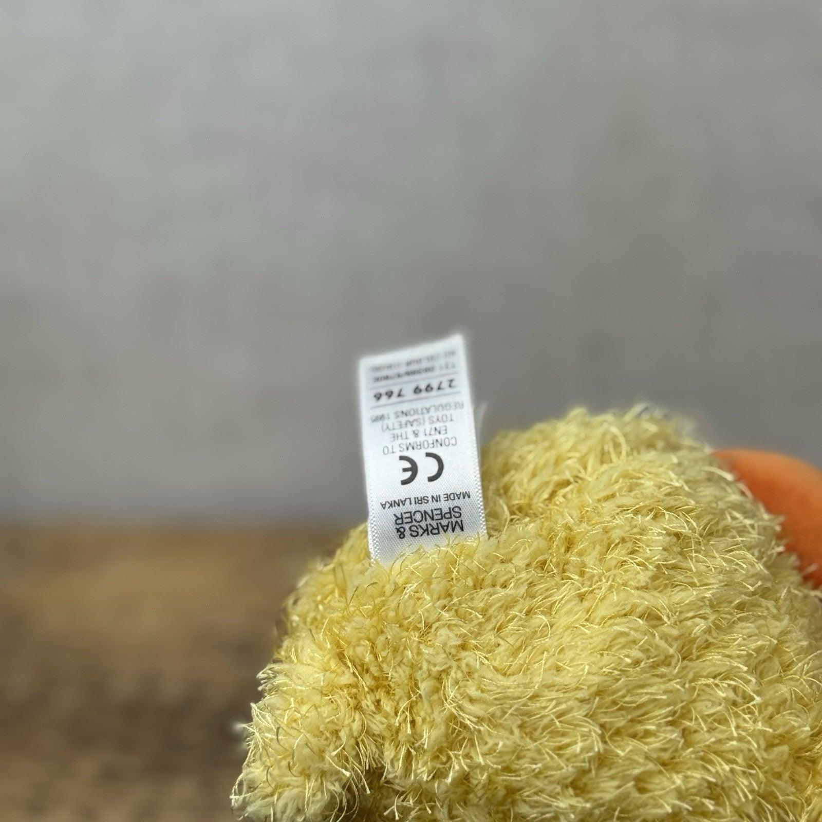 Marks & Spencers Soft Toy - M&S Chubby Chick/Duck Beanie Vintage 2799766