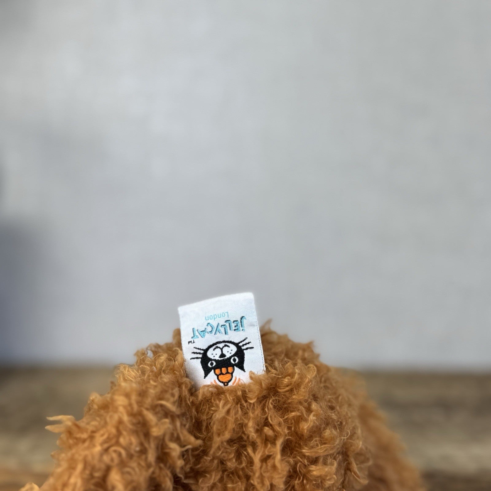 Jellycat Monty Moose - US Exclusive Curly Moose Reindeer Plush Beanie Rare 16"