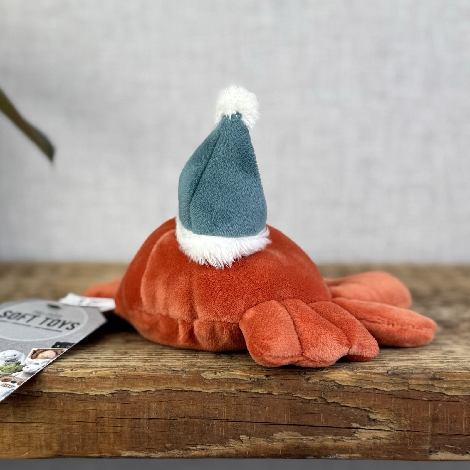 Jellycat Celebration Crustacean Crab Red Crab Soft Toy In Hat Cute Retired 5”
