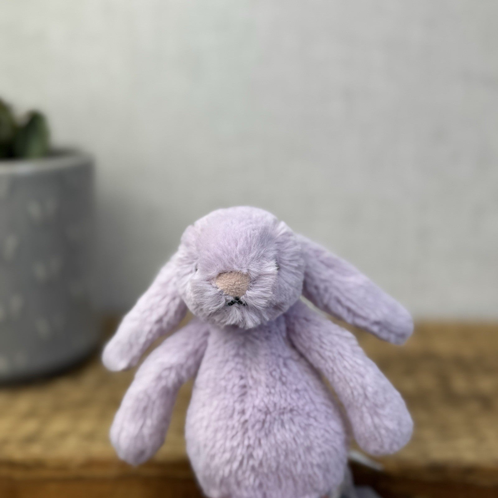Jellycat Tiny Bashful Hyacinth Purple/Lilac Baby  Bunny - Miniature Rabbit 5"