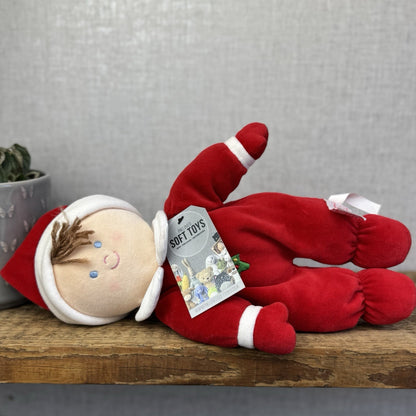 Russ Berrie - Baby Holly Dolly - Rare Vintage Soft Body Doll Plush Collectible