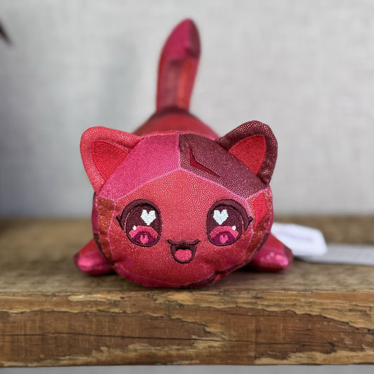 Aphmau MeeMeows - Ruby Red Cat Squish Plush Soft Toy Collectible 5"