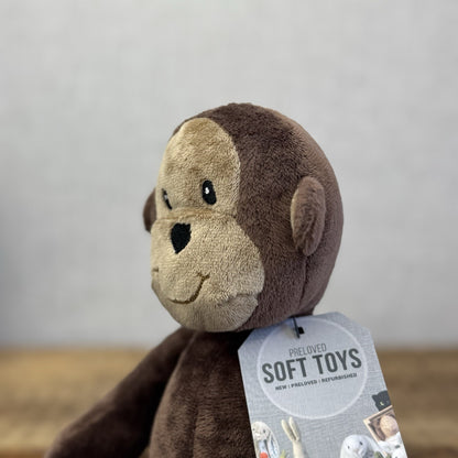 Marks & Spencers Soft Toy  - My First Monty Monkey Brown NWOT - 05959495