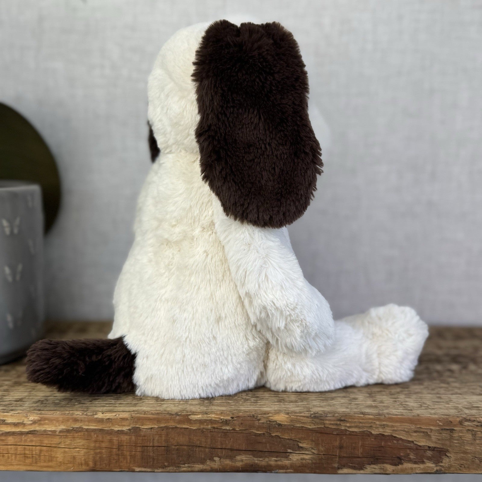 Jellycat Medium Puffles Dog Puppy - Super Soft Puppy Dog Medium Retired 12”