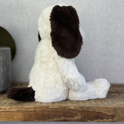 Jellycat Medium Puffles Dog Puppy - Super Soft Puppy Dog Medium Retired 12”