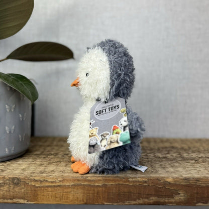 Jellycat Little Penguin - Fluffy Penguin Small Beanie Plush Retired 7"