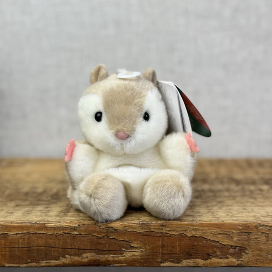 Aurora - Flaps Flying Squirrel - Small Squirrel Toy Palm Pals Mini Beanbag Plush
