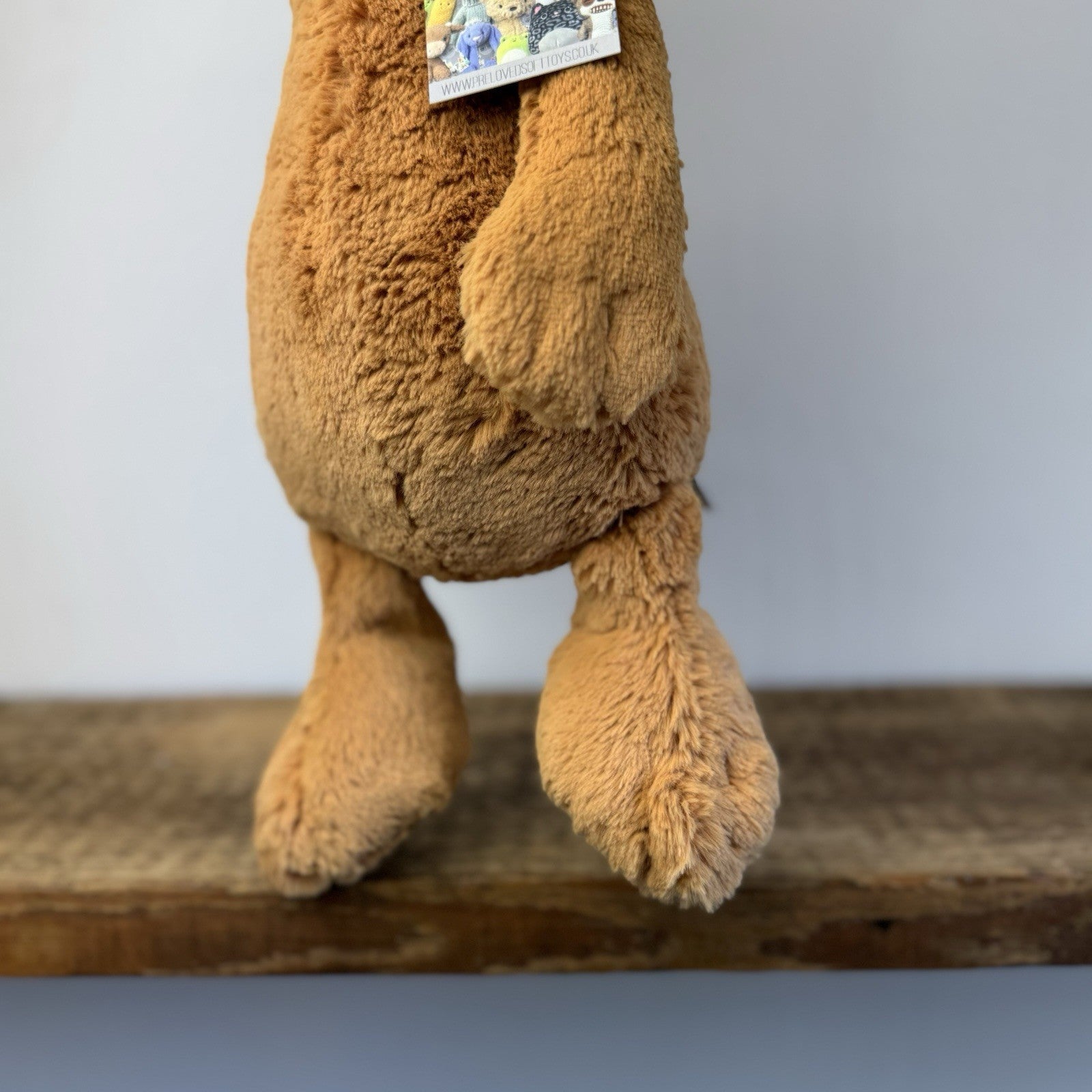 Jellycat Large Bashful Ginger Bear - Large Orange Bashful Bear Cub RARE 15"/38cm