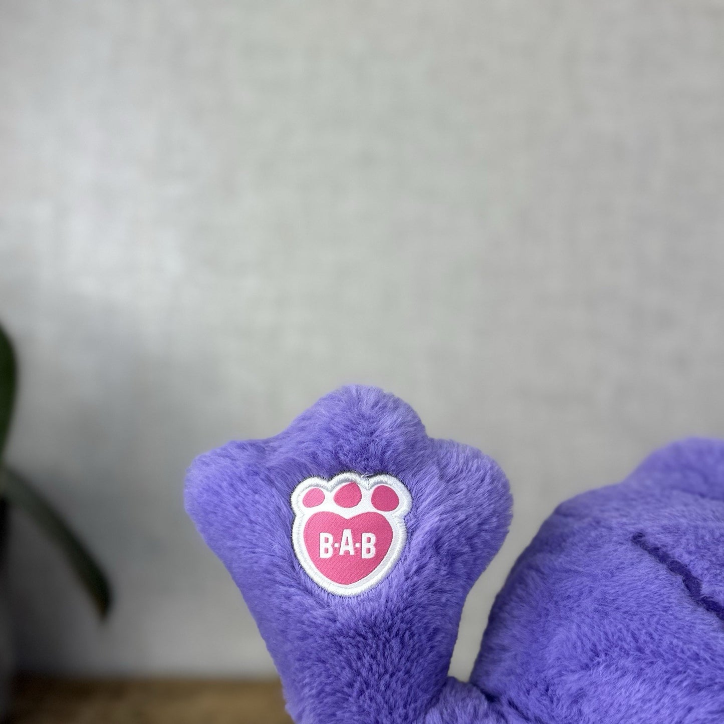 Build a Bear Hoppy Purple Lavender Spring Frog - Purple Frog BAB Retired 17”