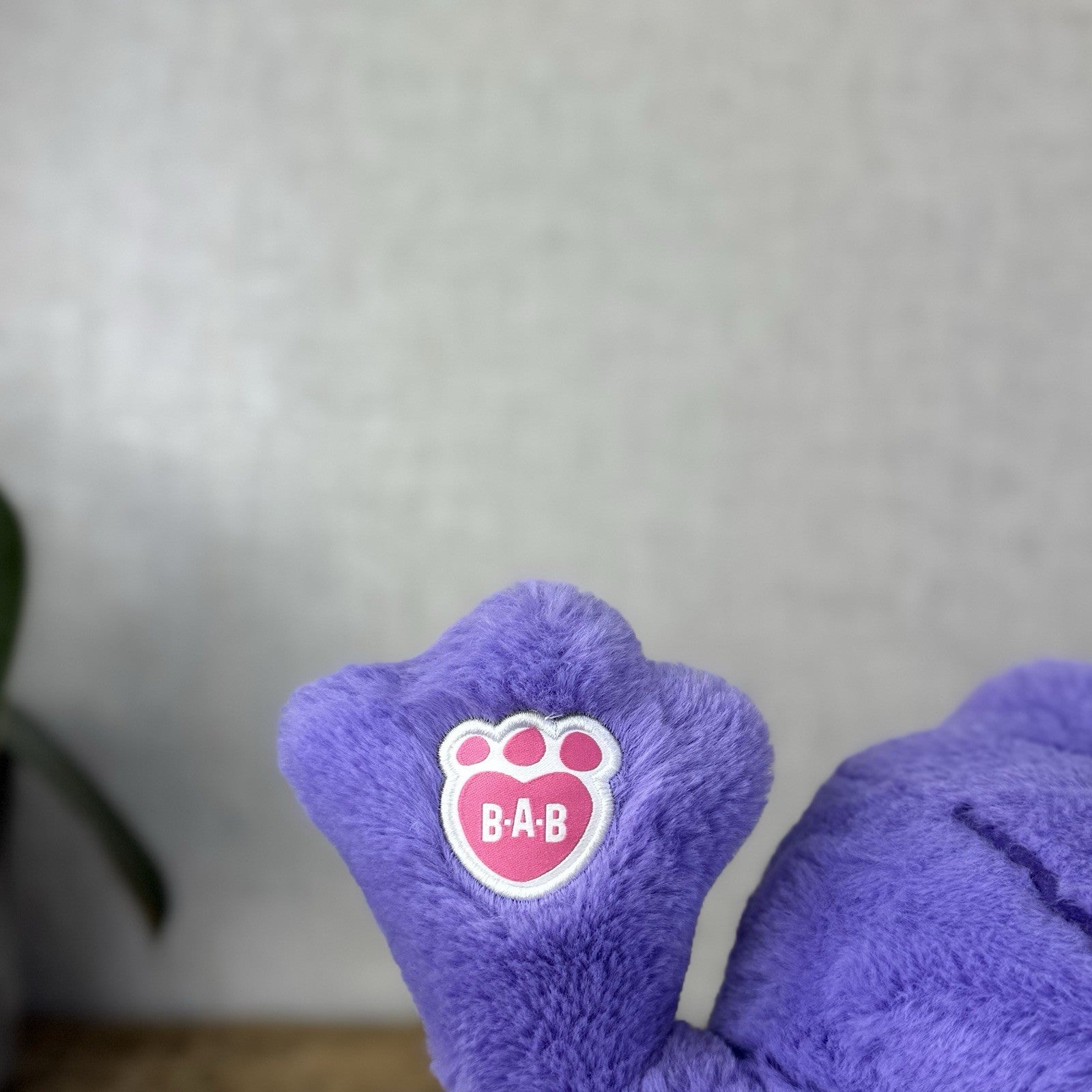 Build a Bear Hoppy Purple Lavender Spring Frog - Purple Frog BAB Retired 17”