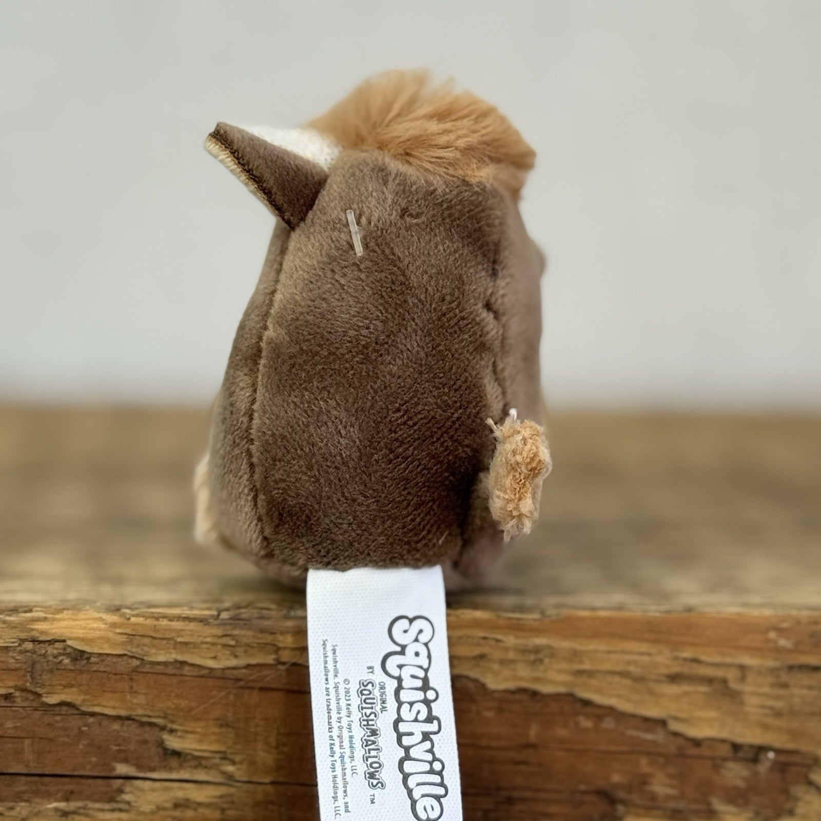 Squishmallow Squishville -Calton Highland Cow Horned Cow 2" (Multi Buy Discount)