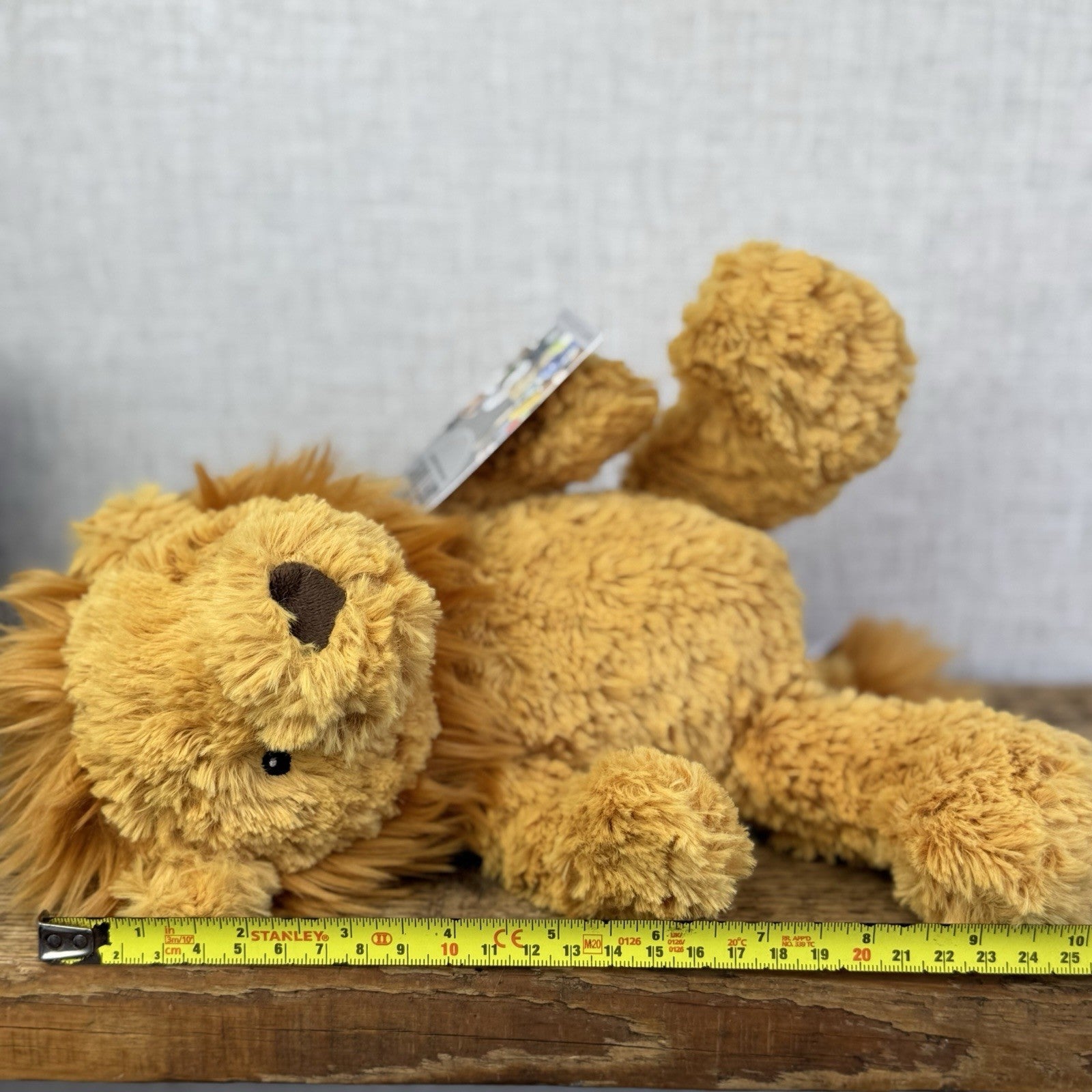 Marks & Spencers Soft Toy - M&S Lion Plushie Soft Toy ID 07241260 