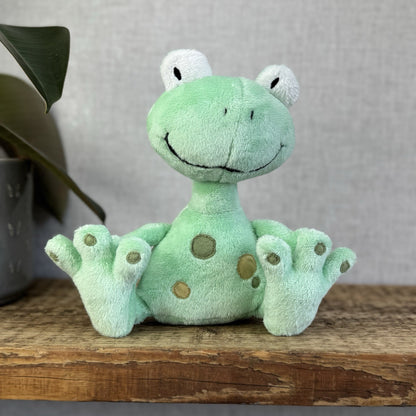 Jellykitten Bing Bong Frog - Soft Toy Frog Vintage Retired With Tags Small 10”