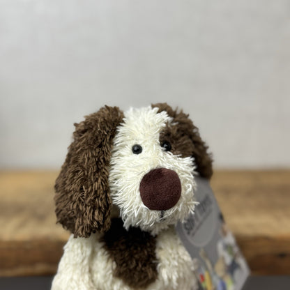 Jellycat Bunglie Tot Dylan Dog - Small Bunglie Puppy Beanie Vintage NWOT 7"