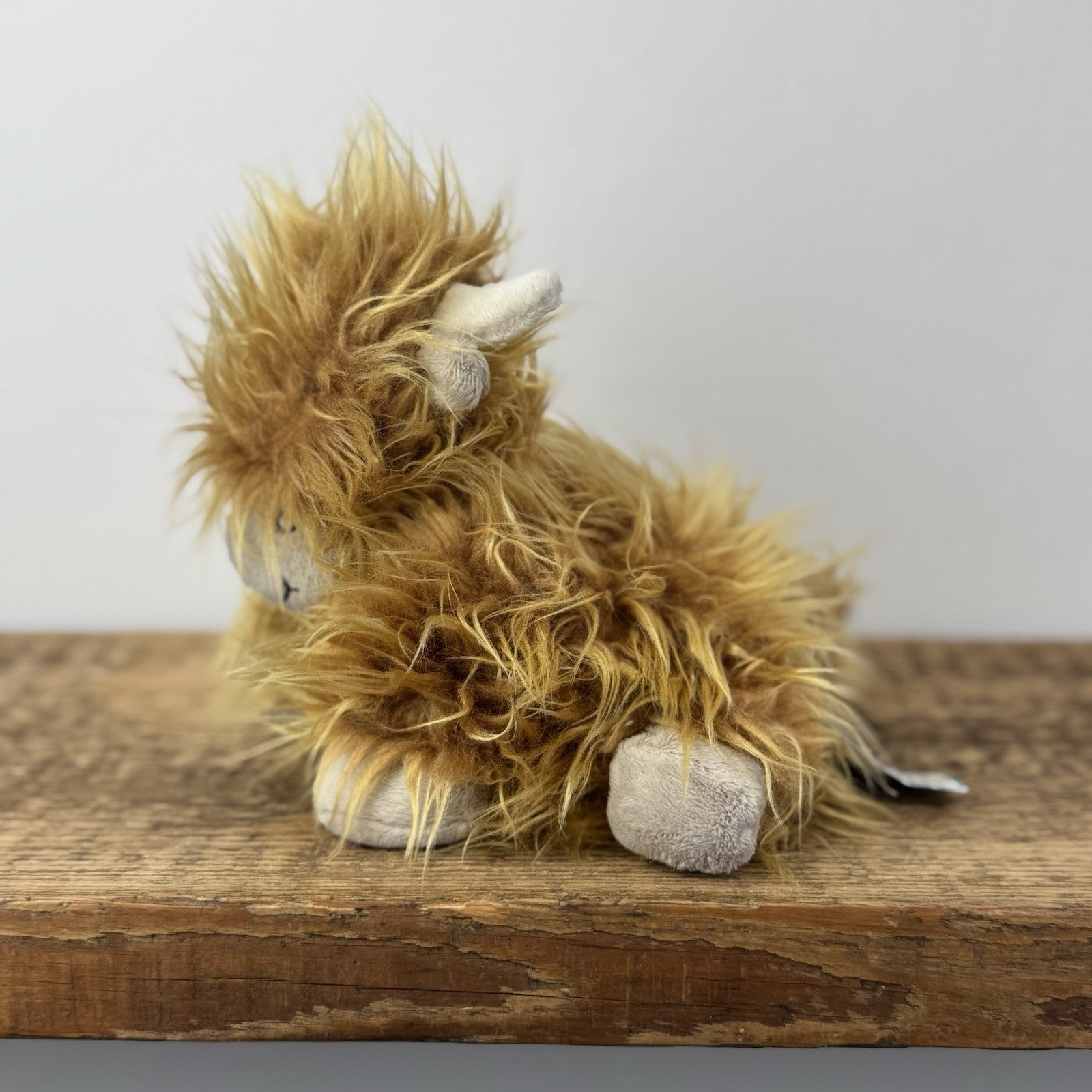 Jellycat Small Truffles Highland Cow - Small Pillow Soft Toy Vintage 7" With Tag