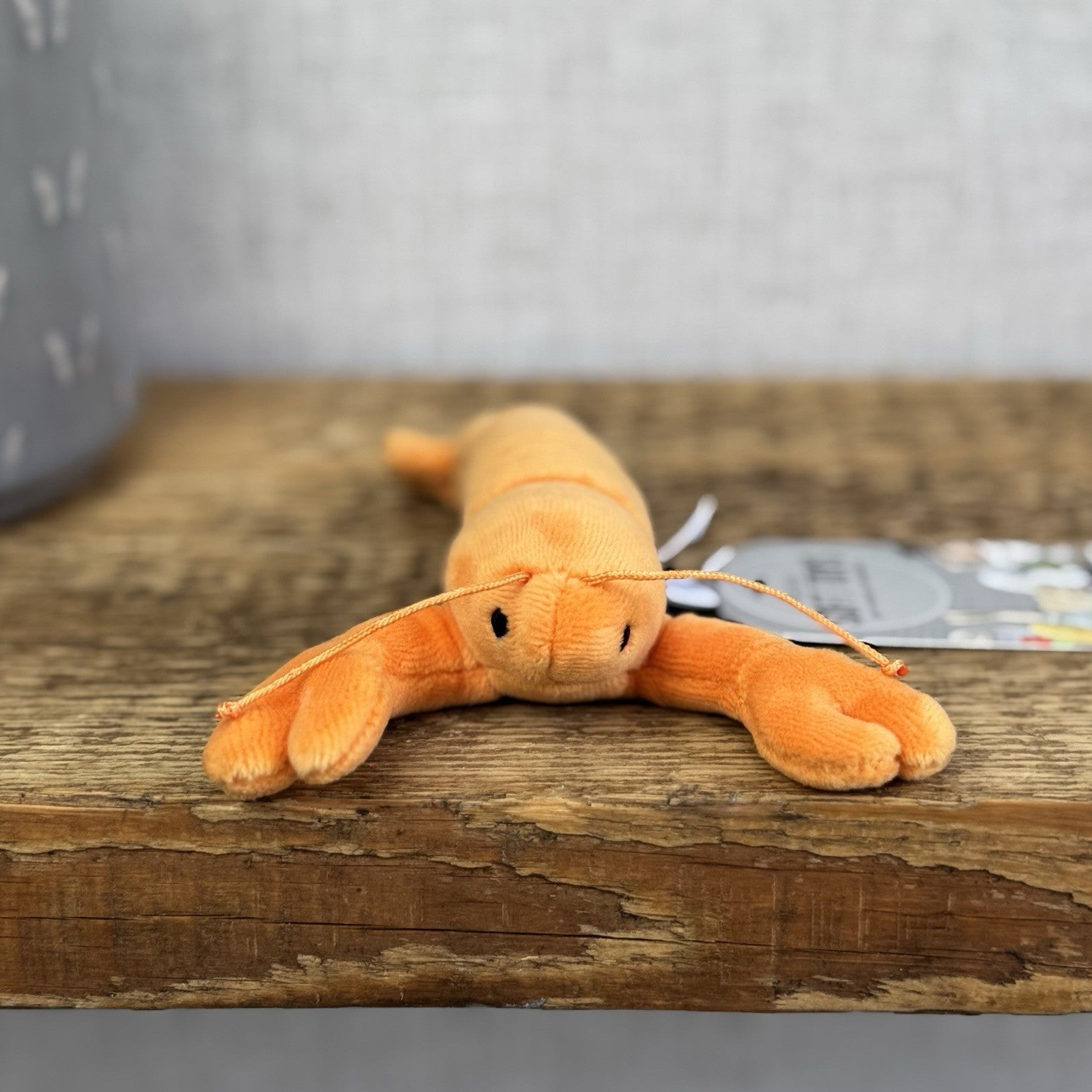 Jellycat Sensational Seafood Langoustine - Small seafood Play Toy Retired 4"
