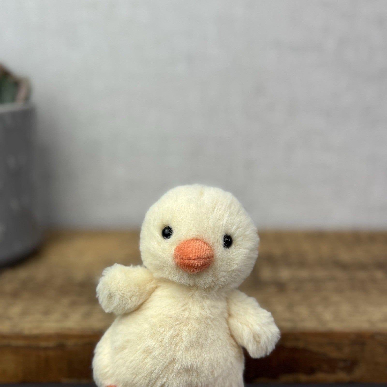 Jellycat Fluffy Chick - Tiny Yellow Fluffy Chick Bird Soft Toy Retired 4” (#2)