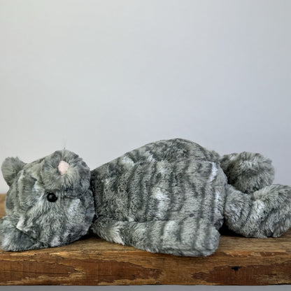 Jellycat Bashful Tabby Kitten - Grey Tabby Cat Soft Toy US Exclusive NWOT 12"