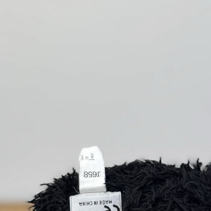 Jellycat Small Bunglie Penguin - Black/White Curly Fur Beanie Penguin Bird 11"
