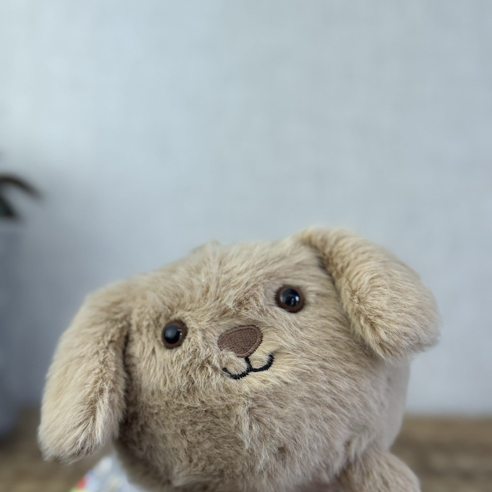 Jellycat Caboodle Puppy Dog Beige Plush Soft Toy - Small Pup Soft Toy 5”