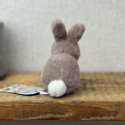 Jellycat Pebblet Mushroom Bunny Rabbit - Small Purple/Brown Rabbit Fluffy