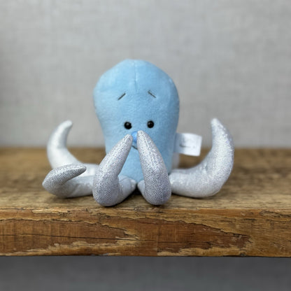Blue Nose Friends - Otto Octopus #4 - Sparkly Tenticles New Without Tag Mini