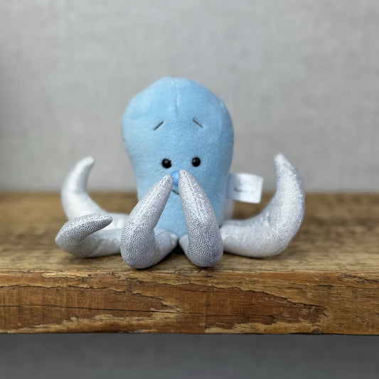 Blue Nose Friends - Otto Octopus #4 - Sparkly Tenticles New Without Tag Mini