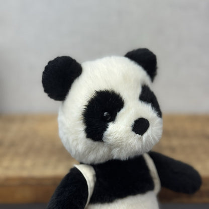 Jellycat Backpack Panda - Jellyca Small Fluffy Pada With Backpack NWT Retired 9"