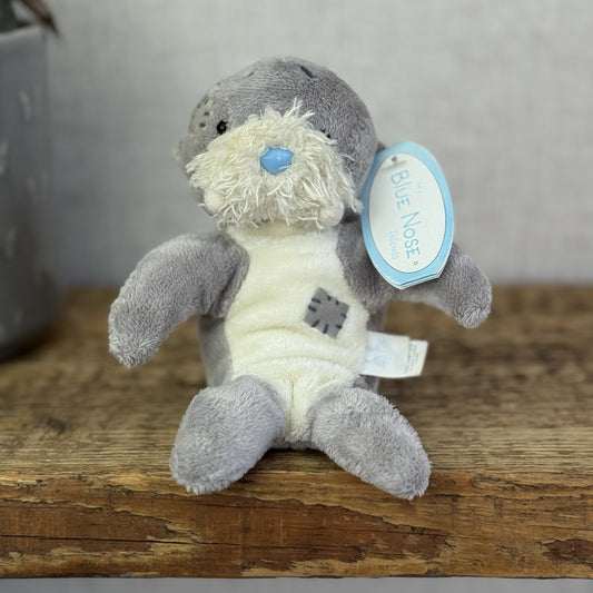 Blue Nose Friends Bubbler #56 - Mini Walrus Soft Toy Beanie Collectible 5"