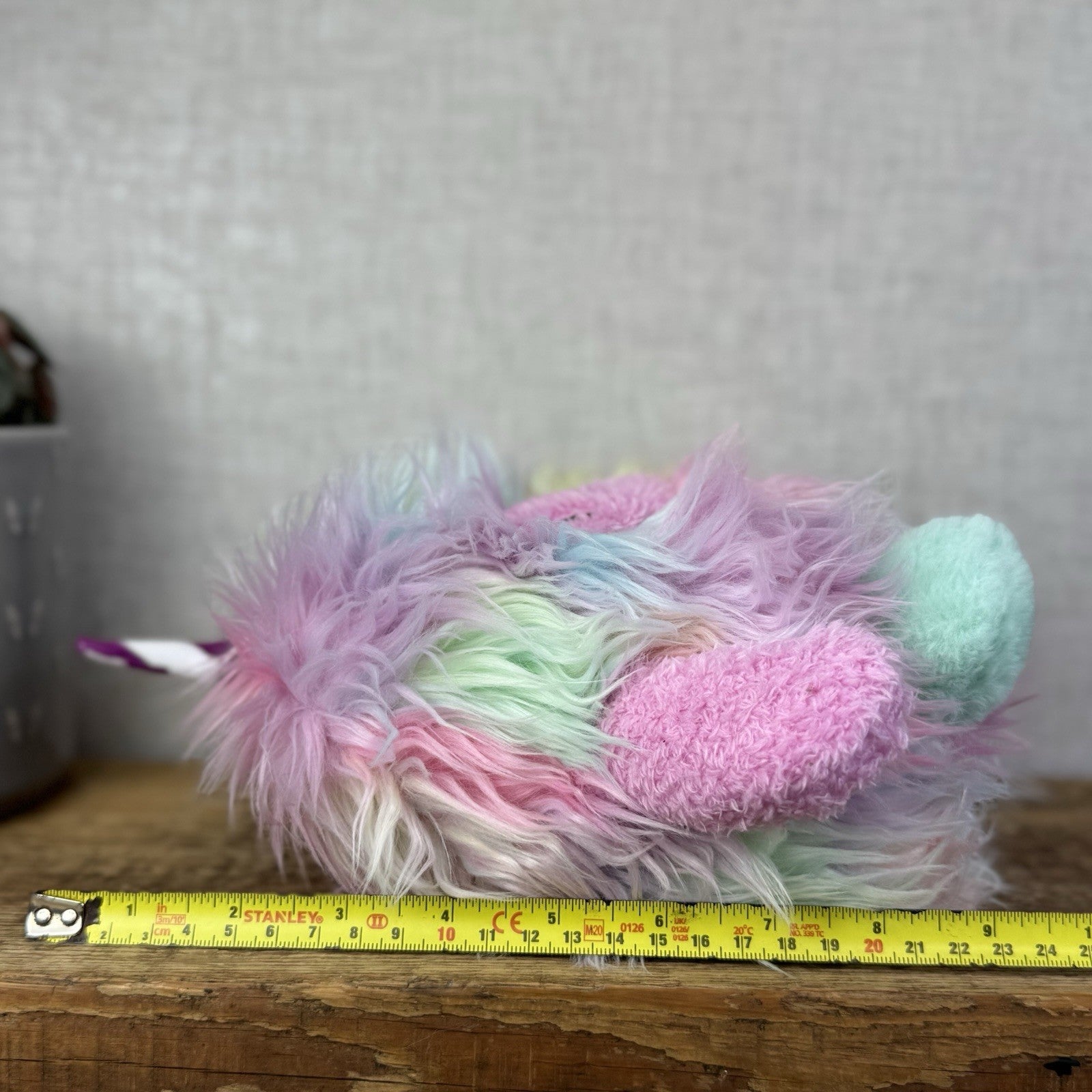 Russ Chloe The Cotton Candy BumBumz Plush Toy - Cotton Candy Plush Beanie 8" NWT