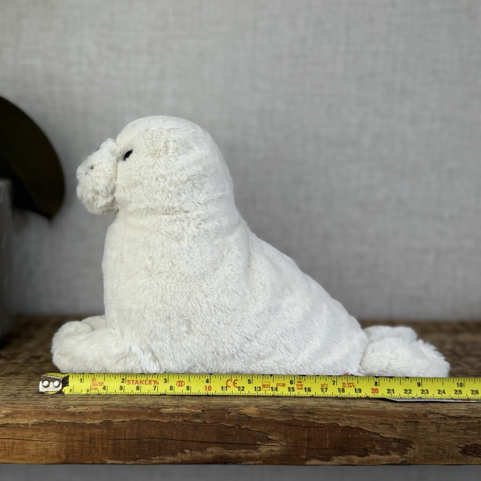 Jellycat Small Rafferty Seal Pup - White Seal Soft Toy Plush Retired 10” (#2)