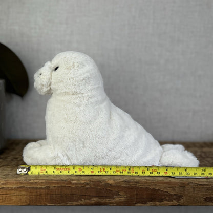 Jellycat Small Rafferty Seal Pup - White Seal Soft Toy Plush Retired 10” (#2)