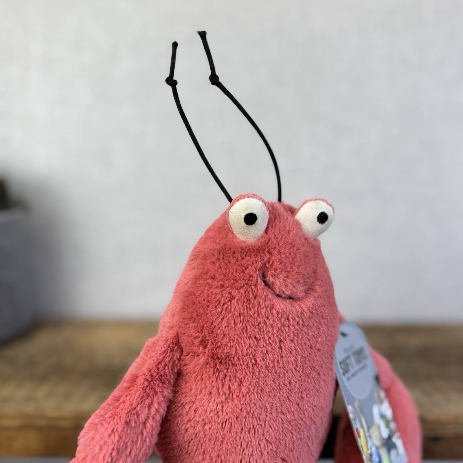 Jellycat Medium Larry Lobster - Large Sea Creature Red Soft Toy Retired 16"