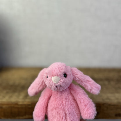 Jellycat Tiny Baby Bashful Sorbet Bunny - Pink Rabbit Retired Rare Mini 5"