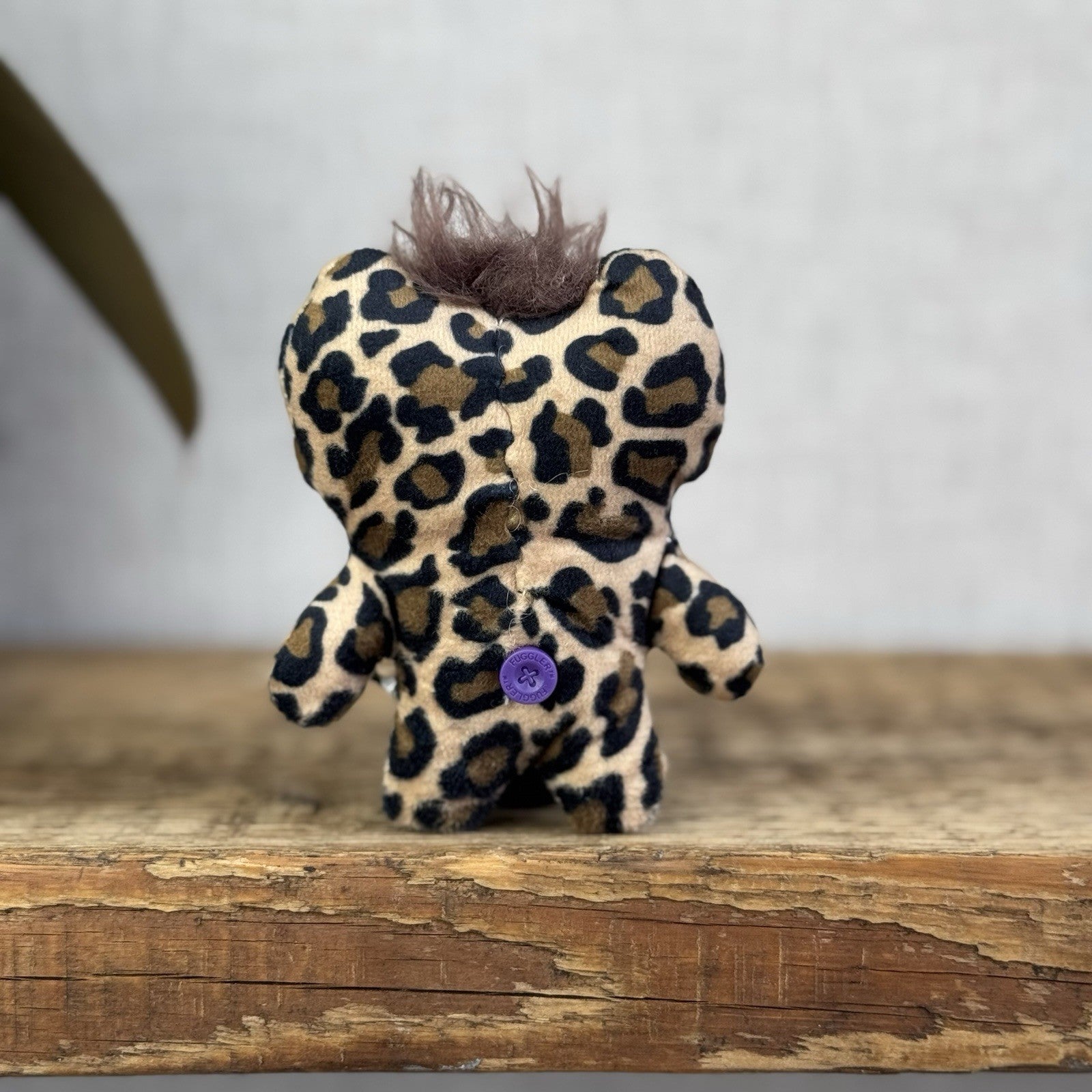Fuggler Baby Fugg Leopard Print Screech Baby - Brown Tiny Fuggler Baby Mini 