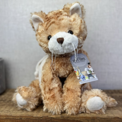 Bukowski Bears - Large Bukowski Great Loki Cat Kitten Large Floppy Ginger Tabby